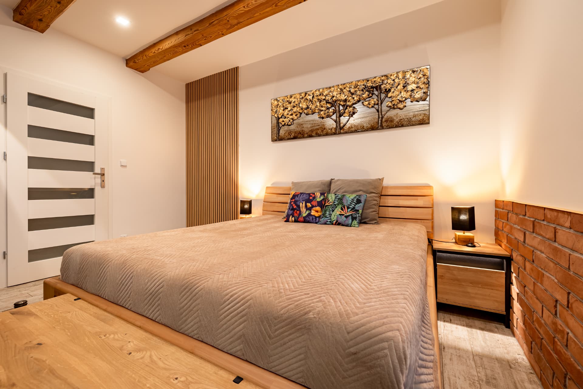 Ložnice Relax Apartmánu na Rakovníku